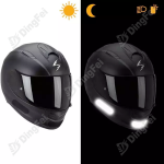 Reflective Helmet Stickers - Reflective Motorcycle Helmet Stickers